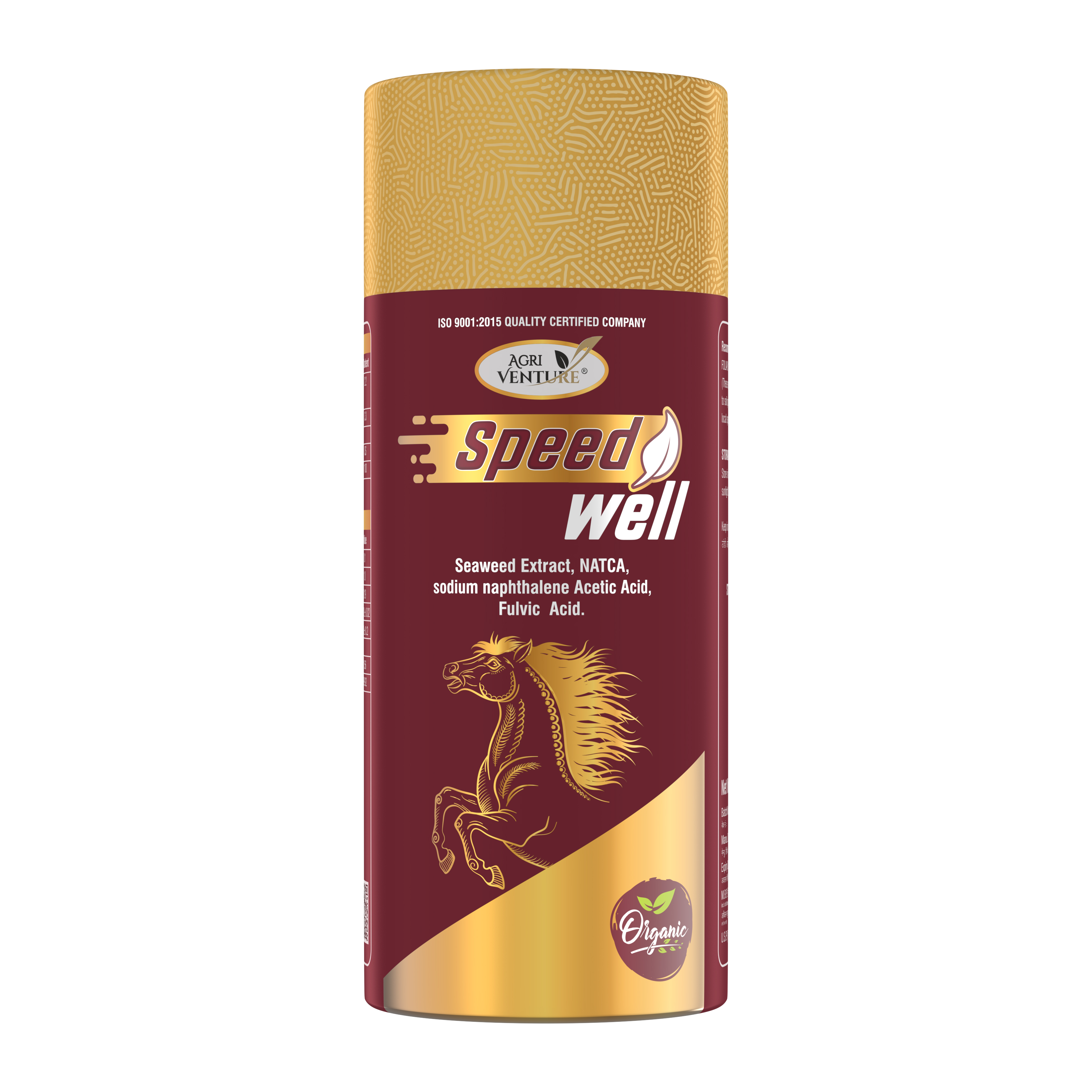 AGRIVENTURE SPEED WELL (Seaweed Extract Powder 20%, NATCA 10%, Sodium Naphthalene Acetic Acid 3%, Triacontanol 0.30%) PGR - Best for All Plants