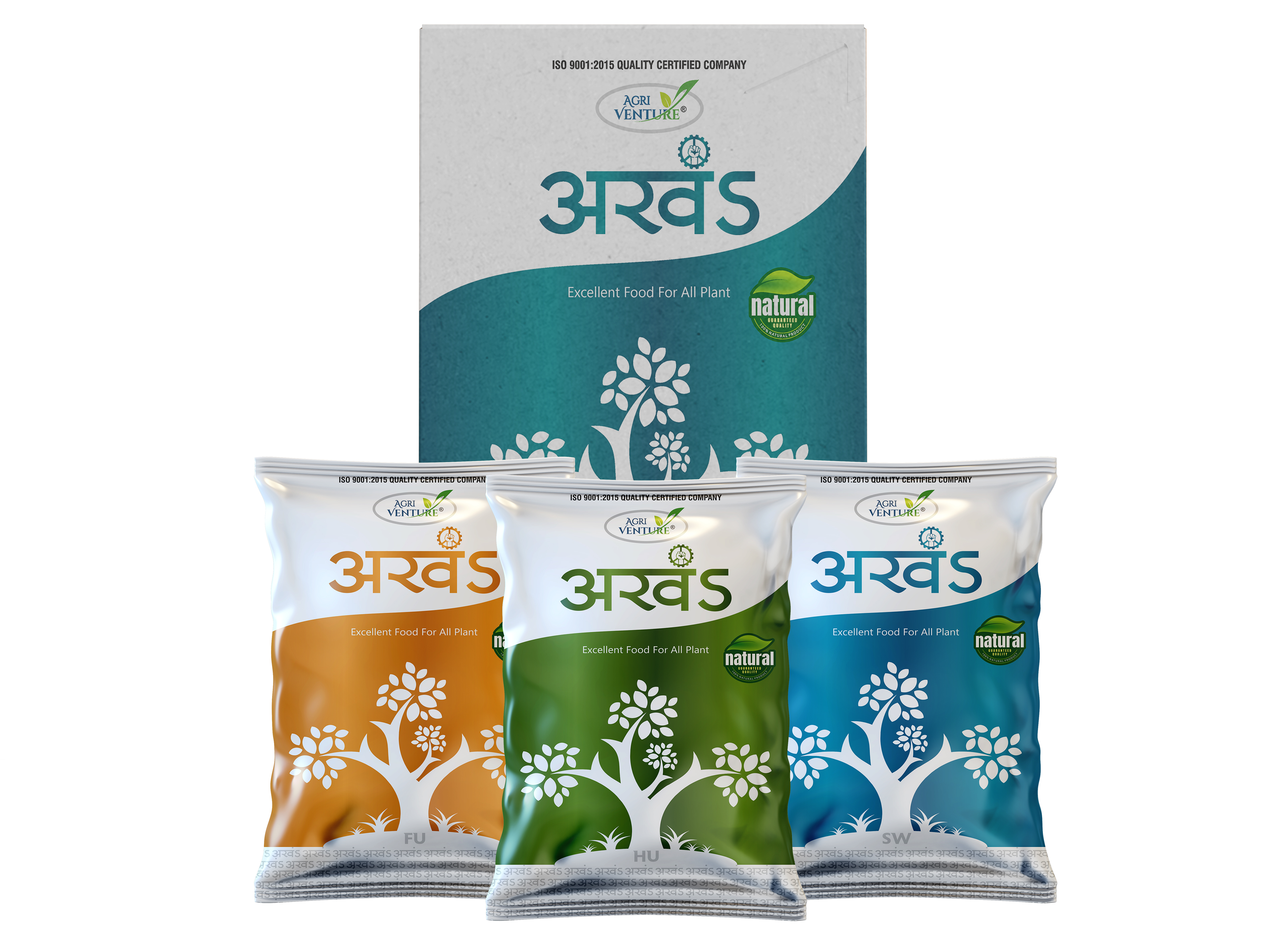 AGRIVENTURE AKHAND (Seaweed Extract + Humic Acid + Fulvic Acid) PGR - Best for All Plants