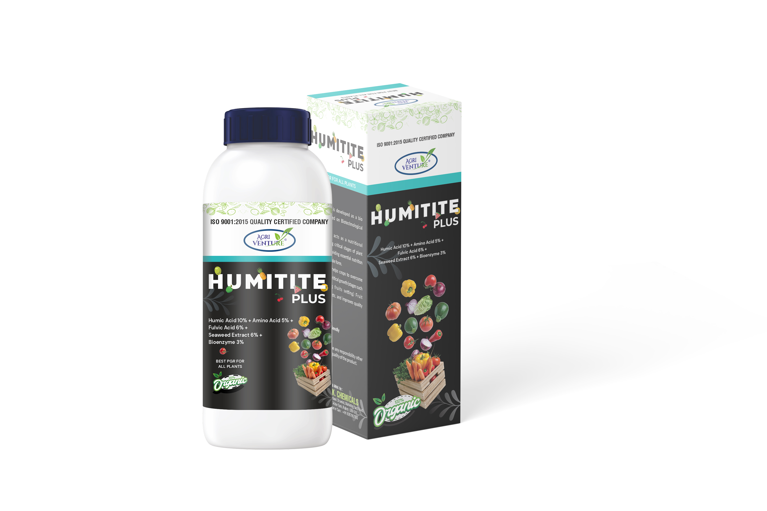 AGRIVENTURE HUMITITE PLUS (Humic Acid 10%, Amino Acid 5%, Fulvic Acid 6%, Seaweed Extract 6%, Bioenzyme 3%) PGR - Best for All Plants