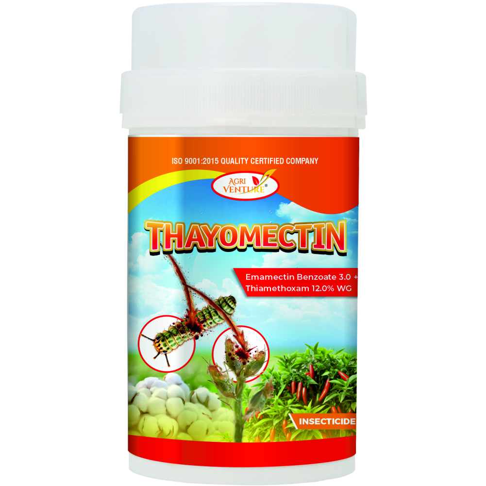 AGRIVENTURE THAYO MECTIN (Emamectin Benzoate 3.0% + Thiamethoxam 12.0% WG) Insecticide