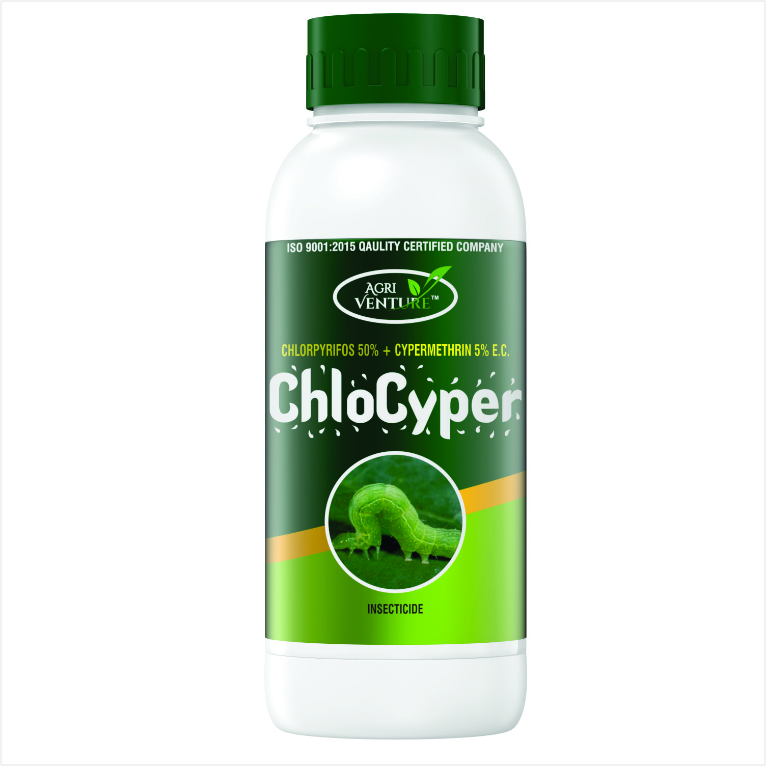 AGRIVENTURE CHLO CYPER (Chlorpyriphos 50% + Cypermethrin 5% EC) Insecticide