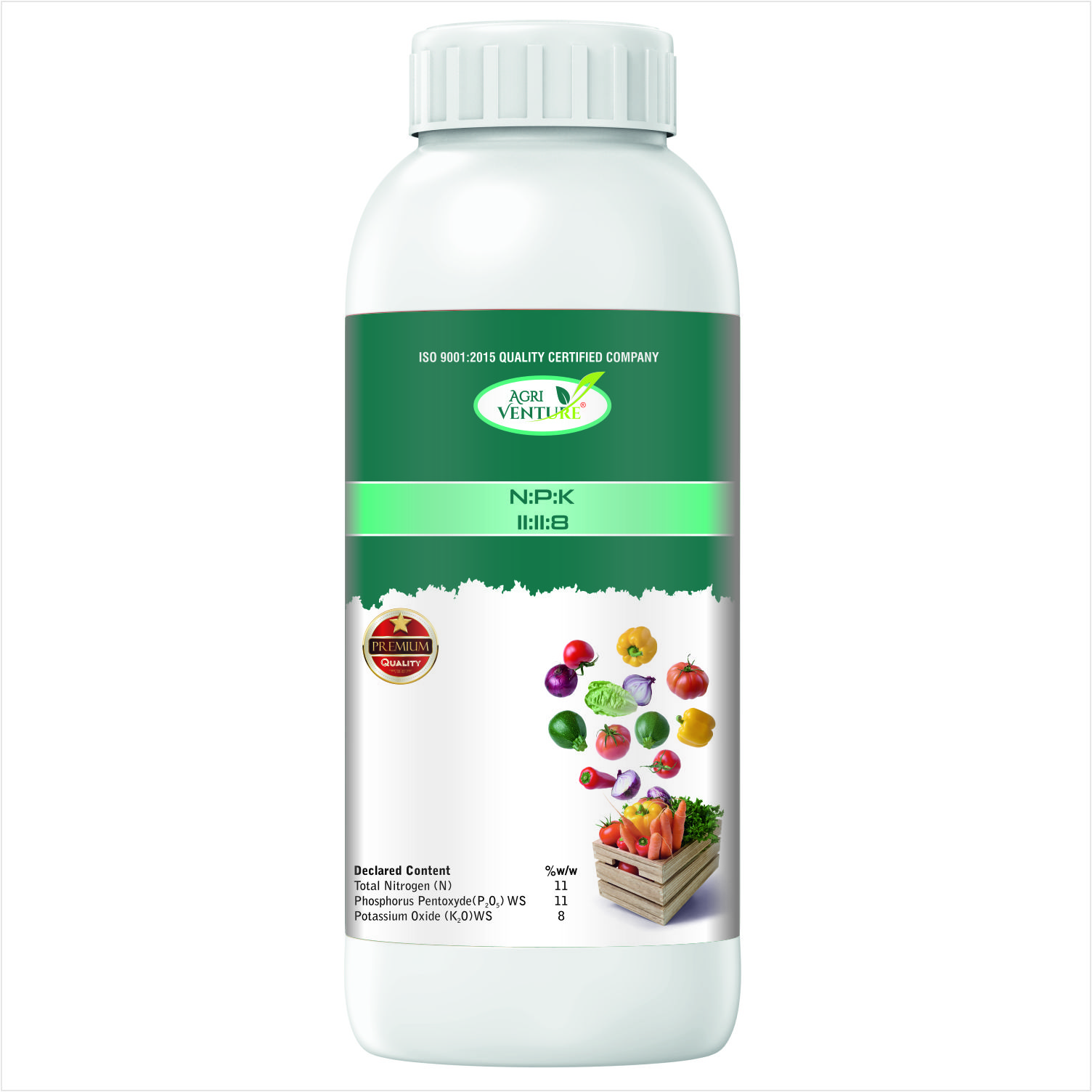 AGRIVENTURE NPK 11:11:08 (ZINC + BORON) - Organic WSF
