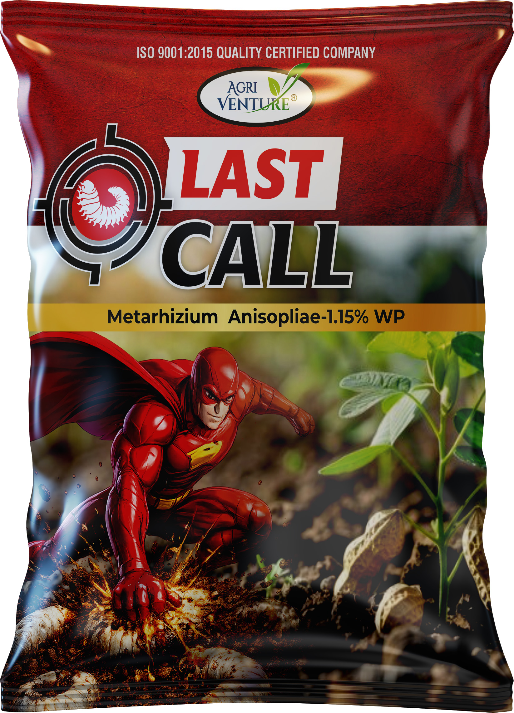 AGRIVENTURE LAST CALL (Metarhizium Anisopliae 1.15% WP) Bacterial Products, Best for White Grub