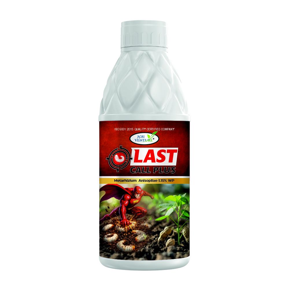 AGRIVENTURE LAST CALL PLUS (Metarhizium Anisopliae 1.15% WP) Bacterial Product, Best for White Grub